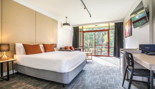 Estudio, 1 cama de matrimonio