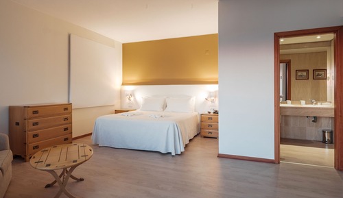 Ático presidencial, 1 cama doble, bañera de hidromasaje, vistas al mar