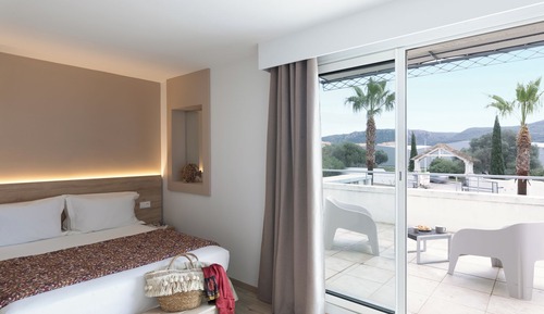Habitación doble superior, terraza