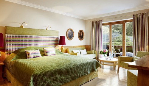 Habitación Deluxe doble, 1 cama doble, vistas a la montaña