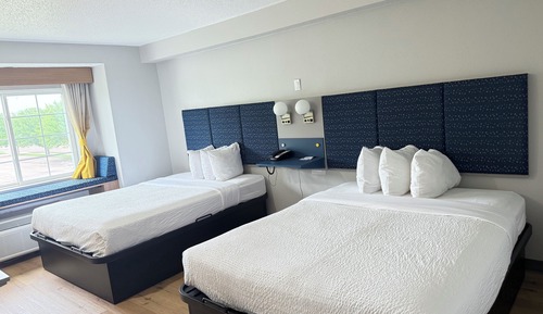 Habitación, 2 camas de matrimonio, no fumadores