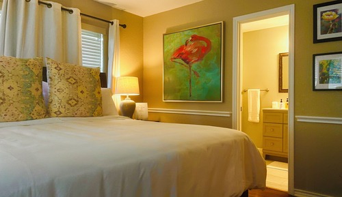 Habitación de lujo, 1 cama de matrimonio grande, no fumadores (San Antonio Room)