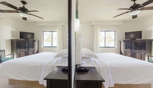 Habitación familiar, vistas al mar