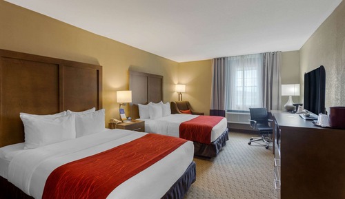 Habitación estándar, 2 camas de matrimonio, no fumadores