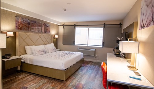 Habitación, 1 cama de matrimonio grande, accesible para personas con discapacidad