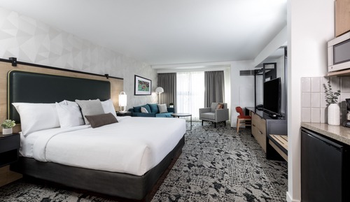 Estudio Deluxe, 1 cama de matrimonio grande con sofá cama
