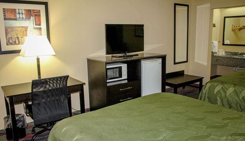Habitación estándar, 2 camas de matrimonio, no fumadores, frigorífico y microondas