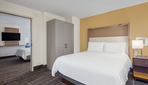 Suite, 1 cama de matrimonio grande, vistas a la ciudad