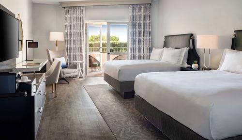 Deluxe Room, 2 Queen Beds, Resort View, Balcony,(Tower)