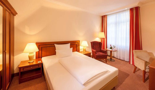 Habitación estándar doble, 1 cama de matrimonio, vistas al parque