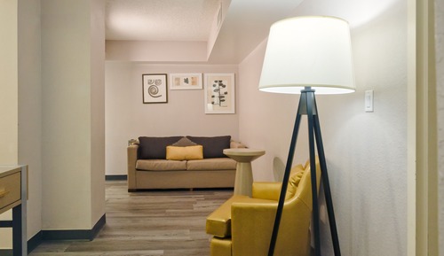 Suite estudio, 2 camas de matrimonio