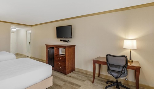 Habitación estándar, 2 camas de matrimonio, no fumadores, frigorífico y microondas