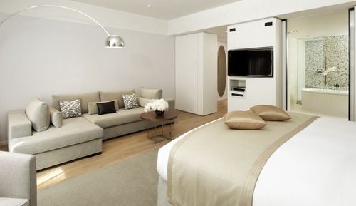 Suite, 1 cama de matrimonio grande con sofá cama (Prestige)