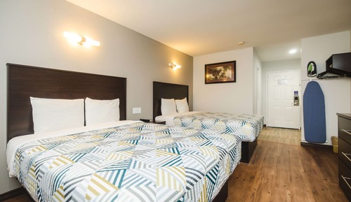 Habitación estándar, 2 camas de matrimonio, no fumadores