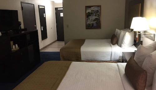 Habitación estándar, 2 camas de matrimonio, accesible para personas con discapacidad