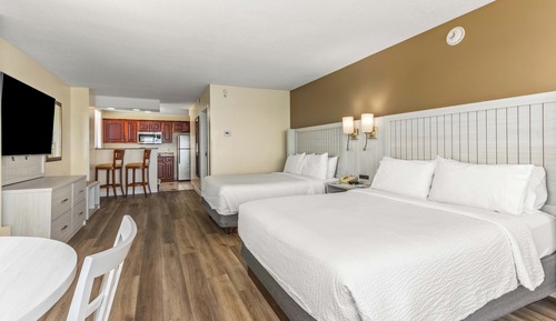 Suite, 2 camas de matrimonio, balcón (Gulf View)