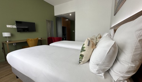 Habitación superior, 2 camas individuales, vistas al mar