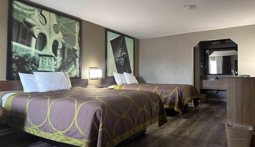 Habitación estándar, 2 camas de matrimonio