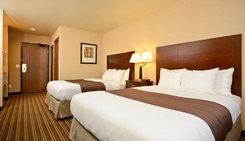Habitación Deluxe, varias camas (Two Queen Beds with a Sofa Bed)