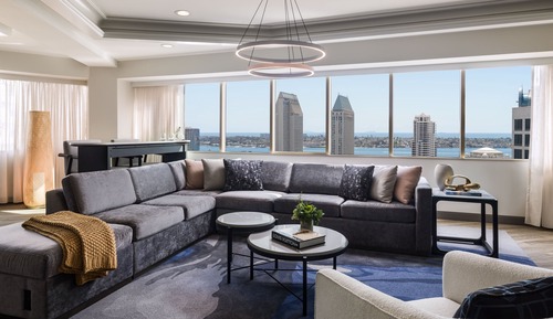 Suite presidencial, varias camas