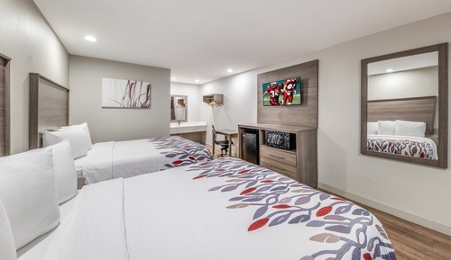 Habitación Deluxe, 2 camas de matrimonio, no fumadores