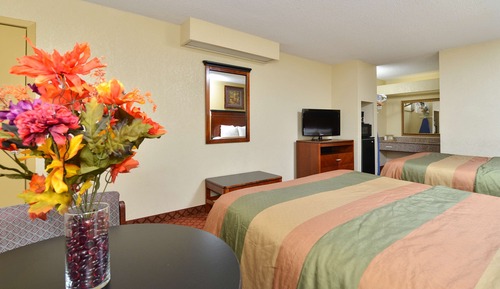Habitación, 2 camas de matrimonio, accesible para personas con discapacidad, no fumadores