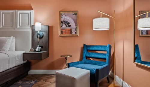 Suite, 1 cama de matrimonio grande, no fumadores, cocina básica (Walk-in Shower;with Sofabed)