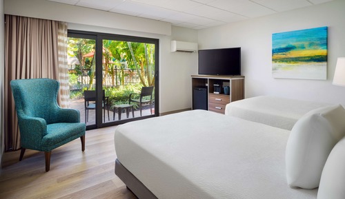 Standard Room, 2 Double Beds, Non Smoking, Refrigerator
