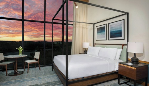 Habitación ejecutiva, 1 cama de matrimonio grande, vistas a la ciudad
