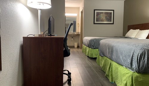 Habitación estándar, 2 camas de matrimonio, no fumadores