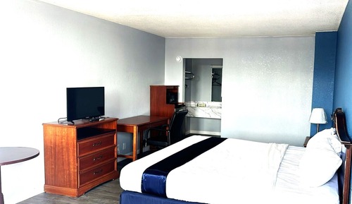 Habitación, 1 cama de matrimonio grande, no fumadores, bañera de hidromasaje