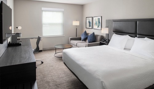 Habitación estándar, 1 cama de matrimonio grande con sofá cama