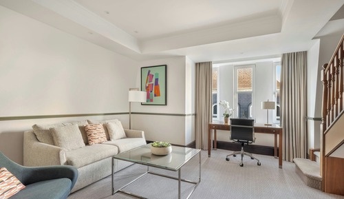 Suite ejecutiva, 1 cama doble, no fumadores, vistas a la ciudad