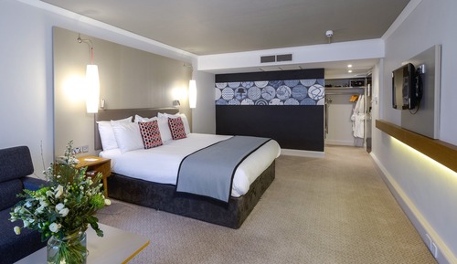 Habitación Premium, 1 cama de matrimonio grande, Acceso al salón del club