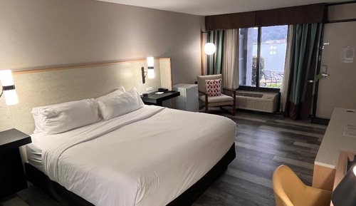 Habitación de lujo, 1 cama de matrimonio grande, vistas al complejo turístico
