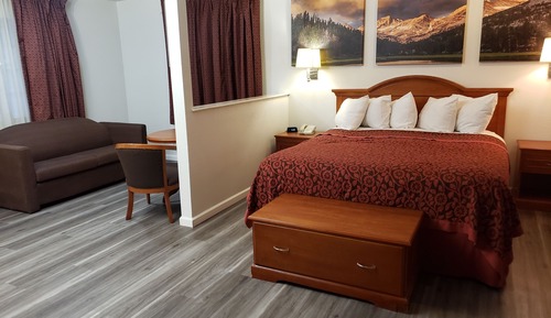 Suite estudio Deluxe, 1 cama de matrimonio grande con sofá cama, no fumadores