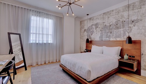 Habitación, 1 cama de matrimonio, vistas a la ciudad