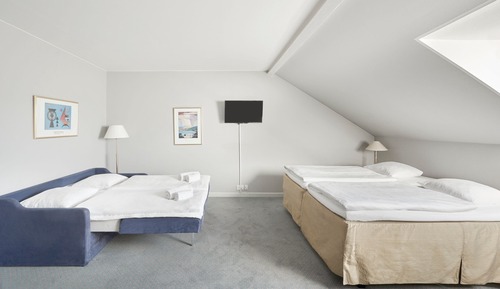 Habitación familiar, 1 cama de matrimonio con sofá cama