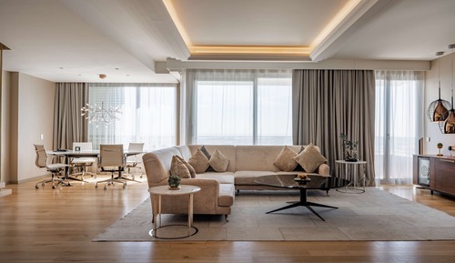 Suite junior, terraza (View, Extra Bed 2 adults + 1 child)