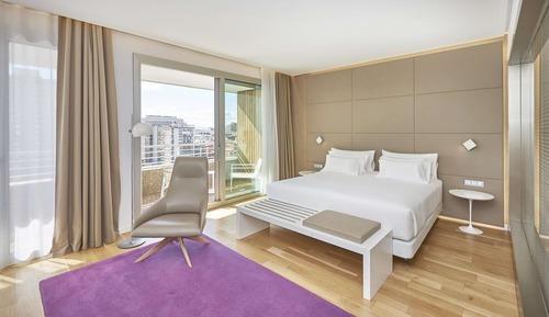 Habitación Premium, terraza (View, VIP Level Lounge Access)