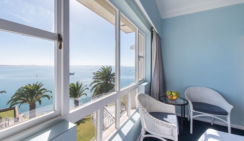 Habitación familiar, vistas al mar