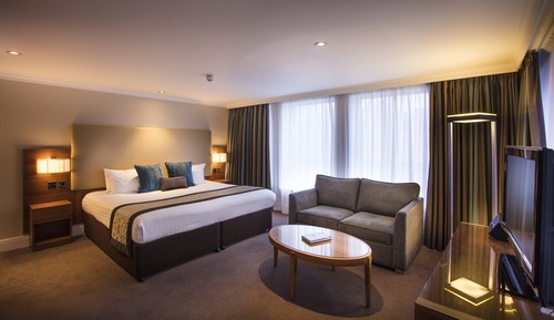 Habitación ejecutiva, 1 cama de matrimonio grande con sofá cama