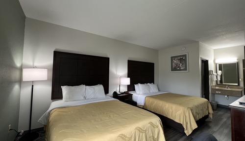 Habitación estándar, 2 camas de matrimonio, no fumadores