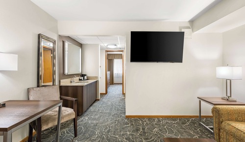Suite, 1 cama de matrimonio grande, no fumadores, frigorífico y microondas