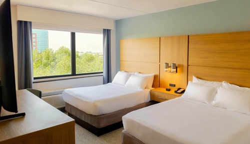 Habitación Deluxe, 2 camas de matrimonio, no fumadores