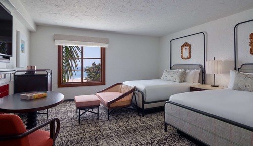 Habitación Premium, 2 camas de matrimonio, vistas al mar