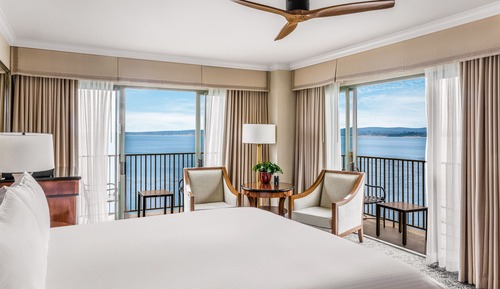 Suite ejecutiva, vistas al mar
