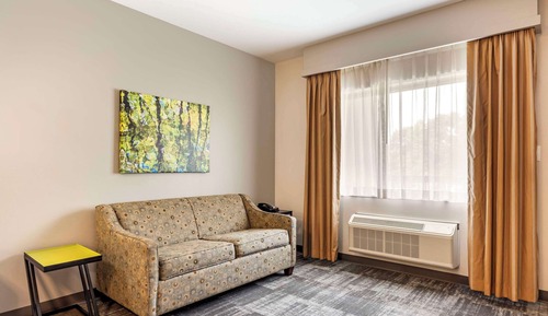 Suite, 1 cama de matrimonio grande con sofá cama, no fumadores (Efficiency)