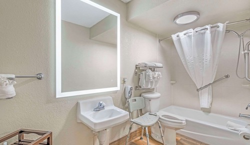 Habitación, 2 camas de matrimonio, accesible para personas con discapacidad, no fumadores