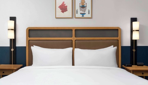 Estudio, 1 cama de matrimonio grande (Mobility, 3x3 Shower)